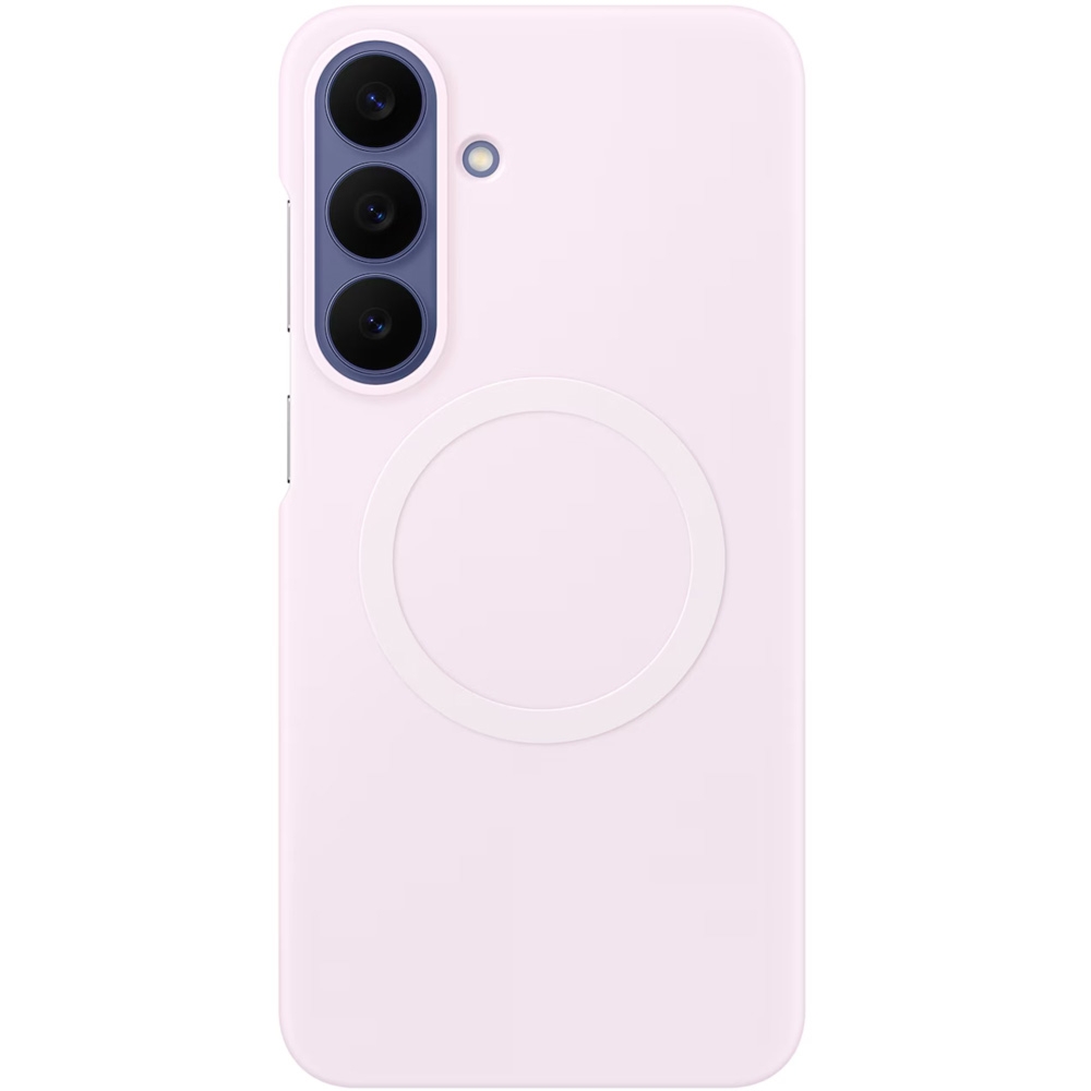 Oryginalne etui Samsung Silicone Magnet Case do Galaxy S26 FE, do MagSafe, jasnoróżowe