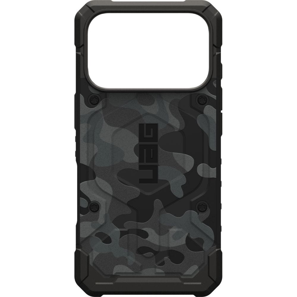 Etui pancerne UAG Pathfinder Mag do MagSafe do iPhone 18 Pro / 17 Pro, ciemnoszaro-czarne moro