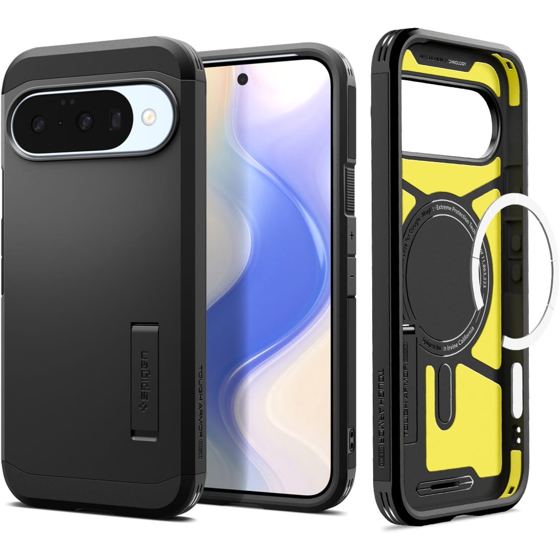 OUTLET: Etui Spigen Tough Armor Mag do MagSafe do Google Pixel 10 Pro / Pixel 10, czarne