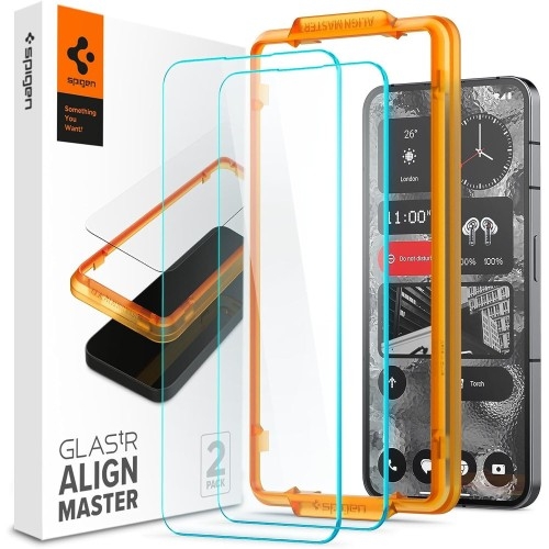 Image of Szkło do etui Spigen Glas.tR Slim AM 2-Pack do Nothing Phone 2