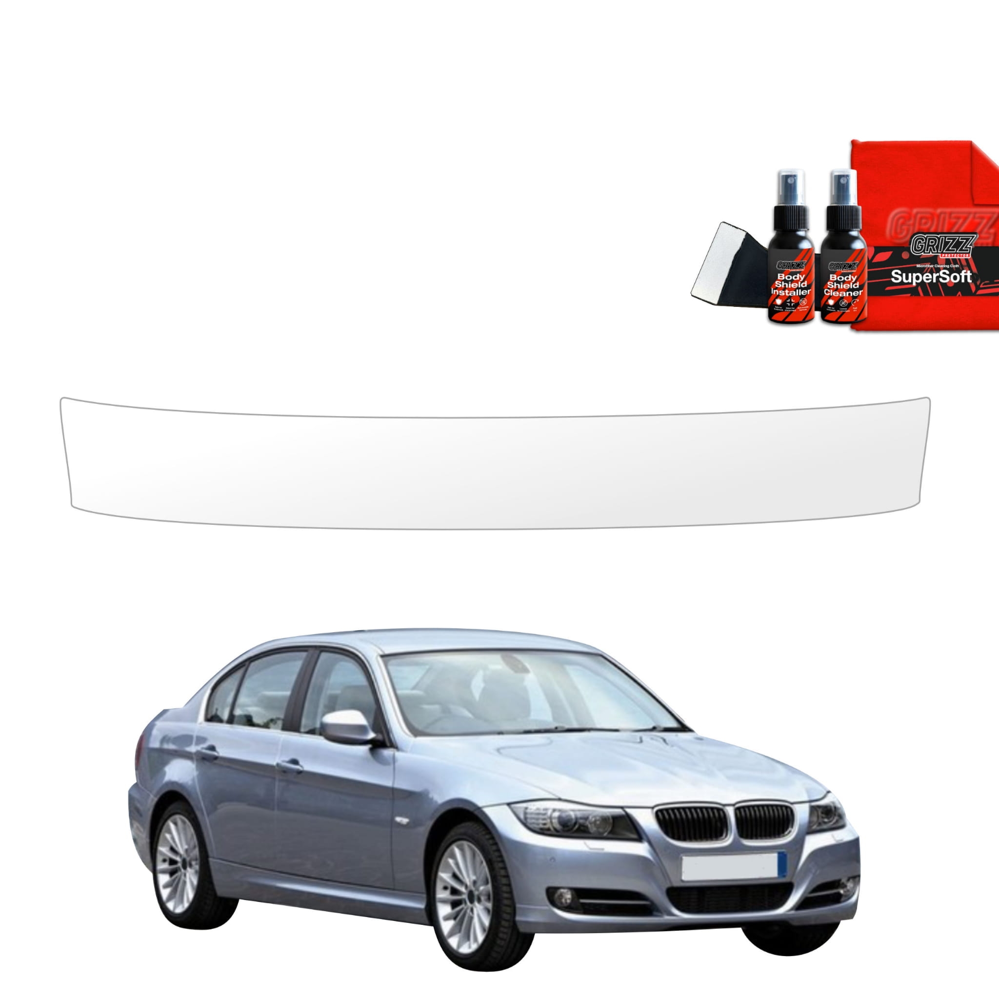 Folia ochronna na próg bagażnika Grizz Protector do BMW 3 E90 Sedan Pre-LCI (2004-2008)