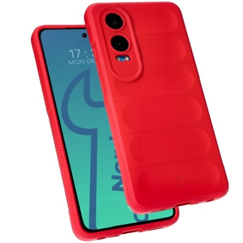 Image of Pancerne etui Bizon Case Tur do OnePlus Nord CE4 Lite 5G, czerwone