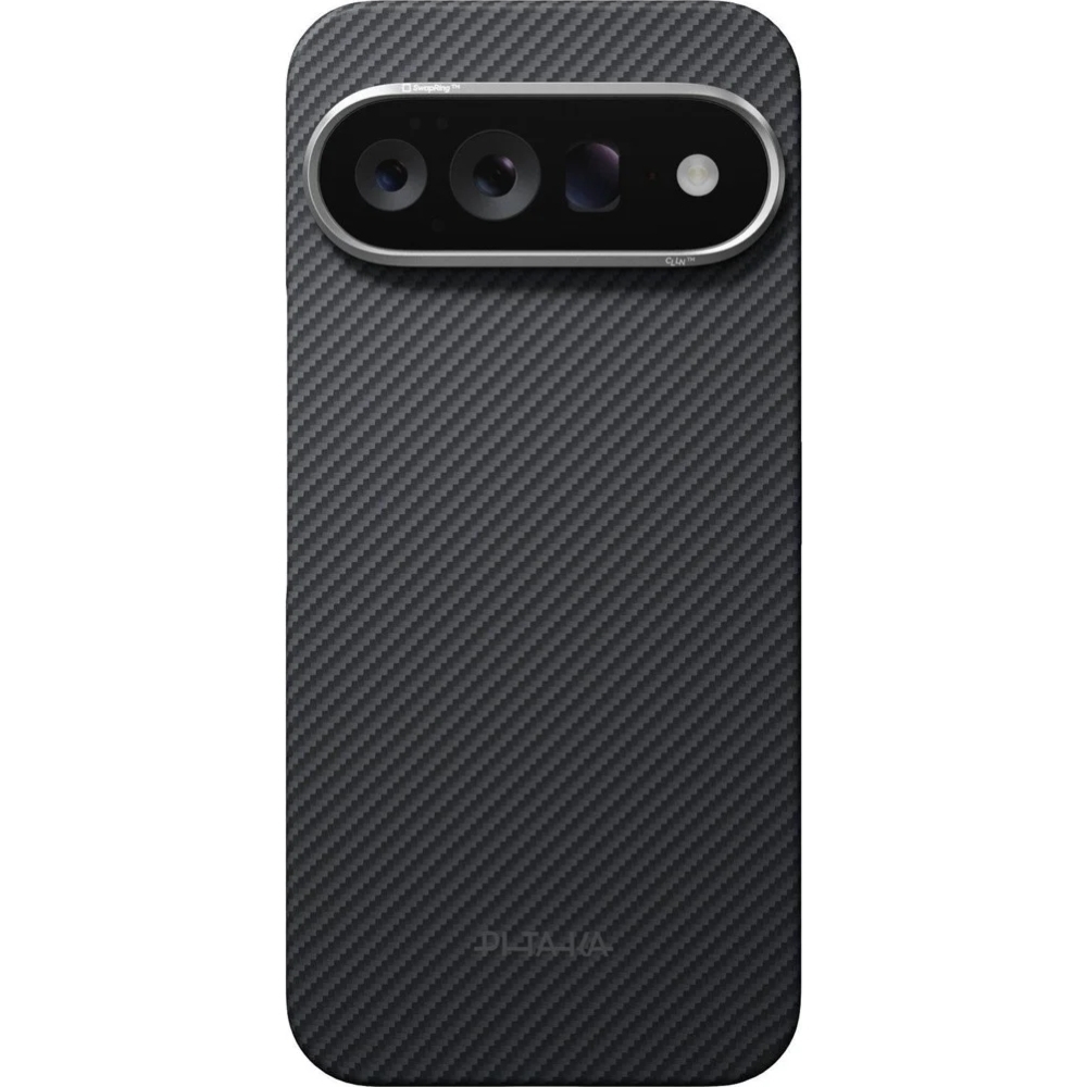 Etui aramidowe Pitaka Ultra-Slim Case do MagSafe, do Google Pixel 11 Pro, czarno-szare