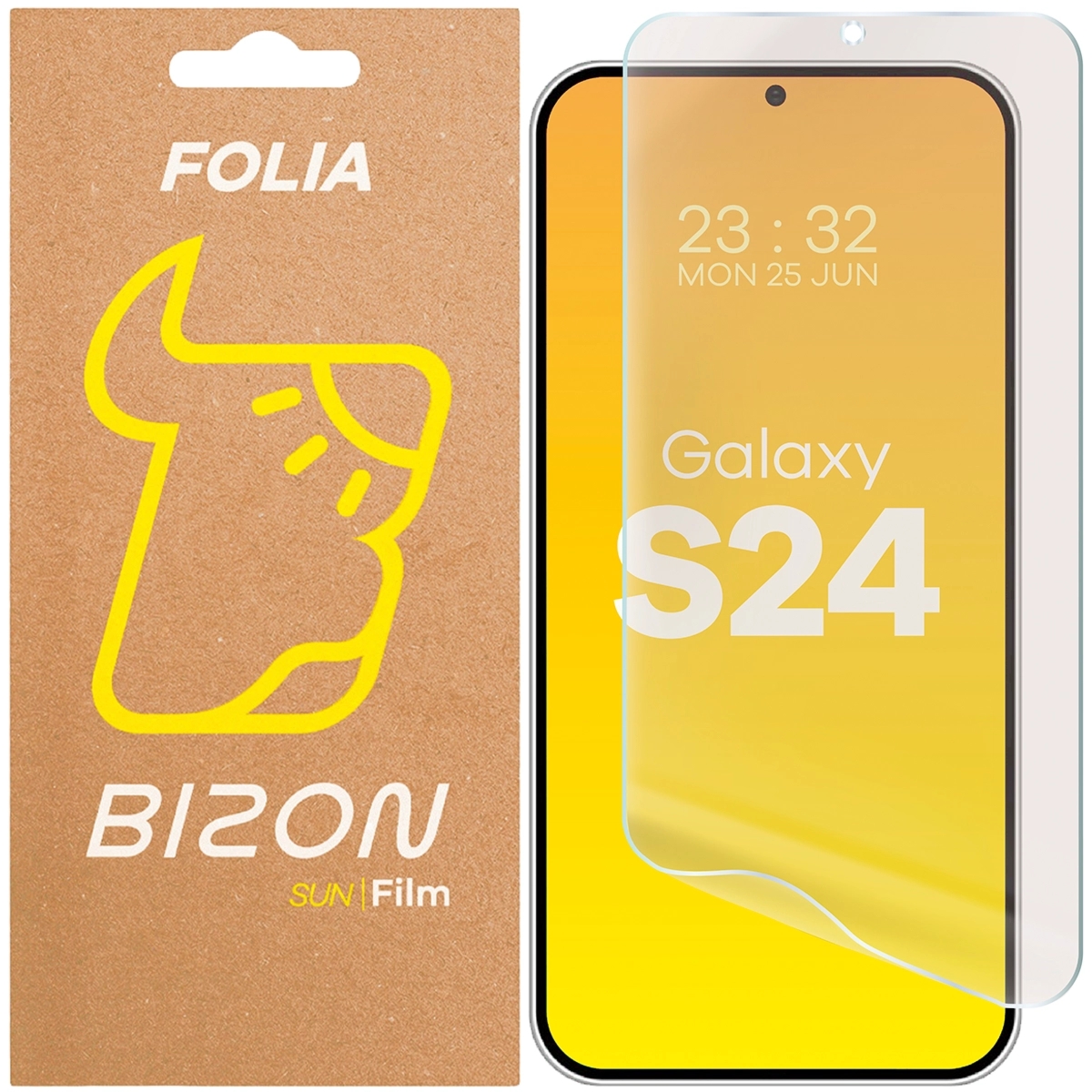 Folia matowa Bizon Film Sun do Galaxy S24, 1 sztuka