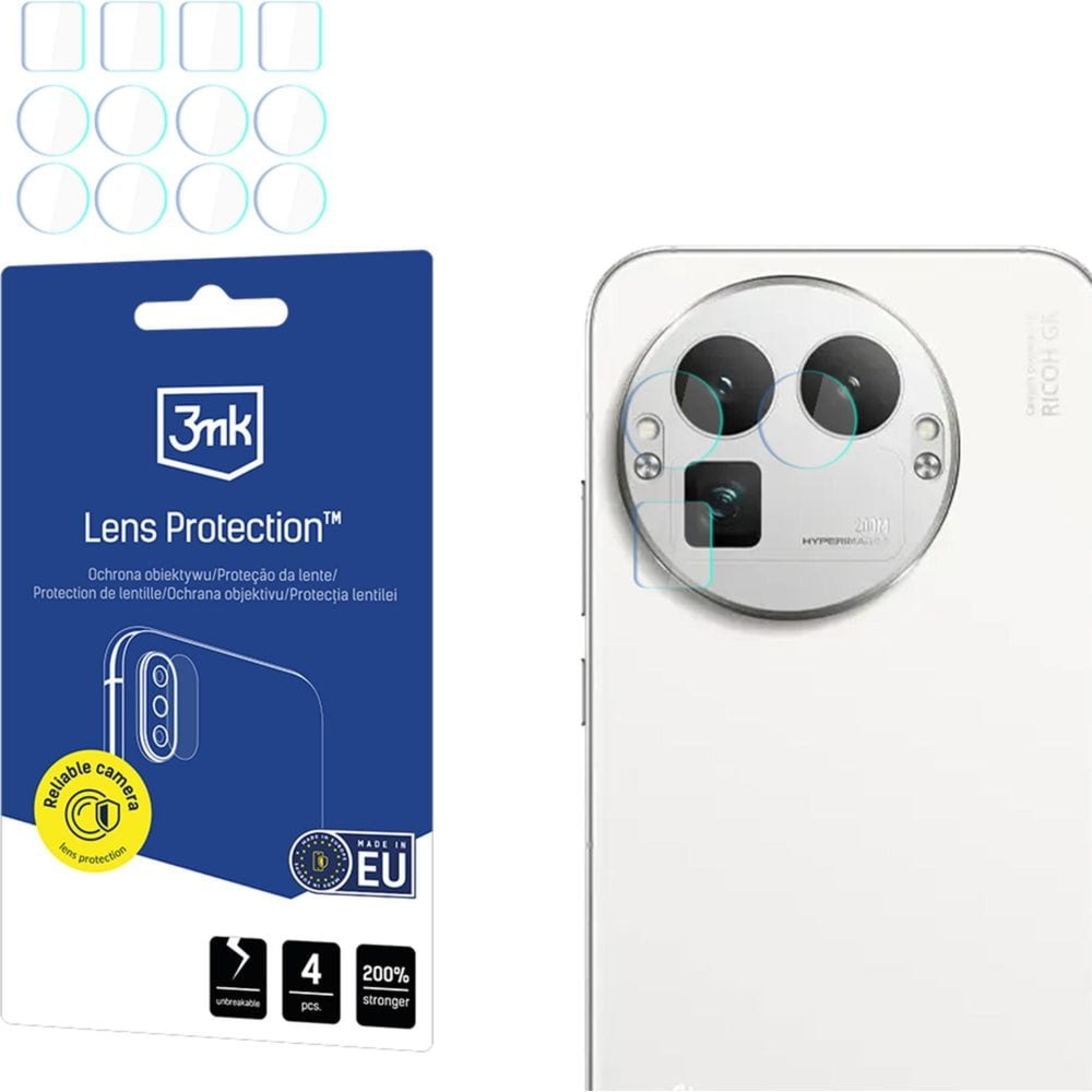 Osłona na aparat 3mk Lens Protection do Realme GT 8 Pro, 4 zestawy