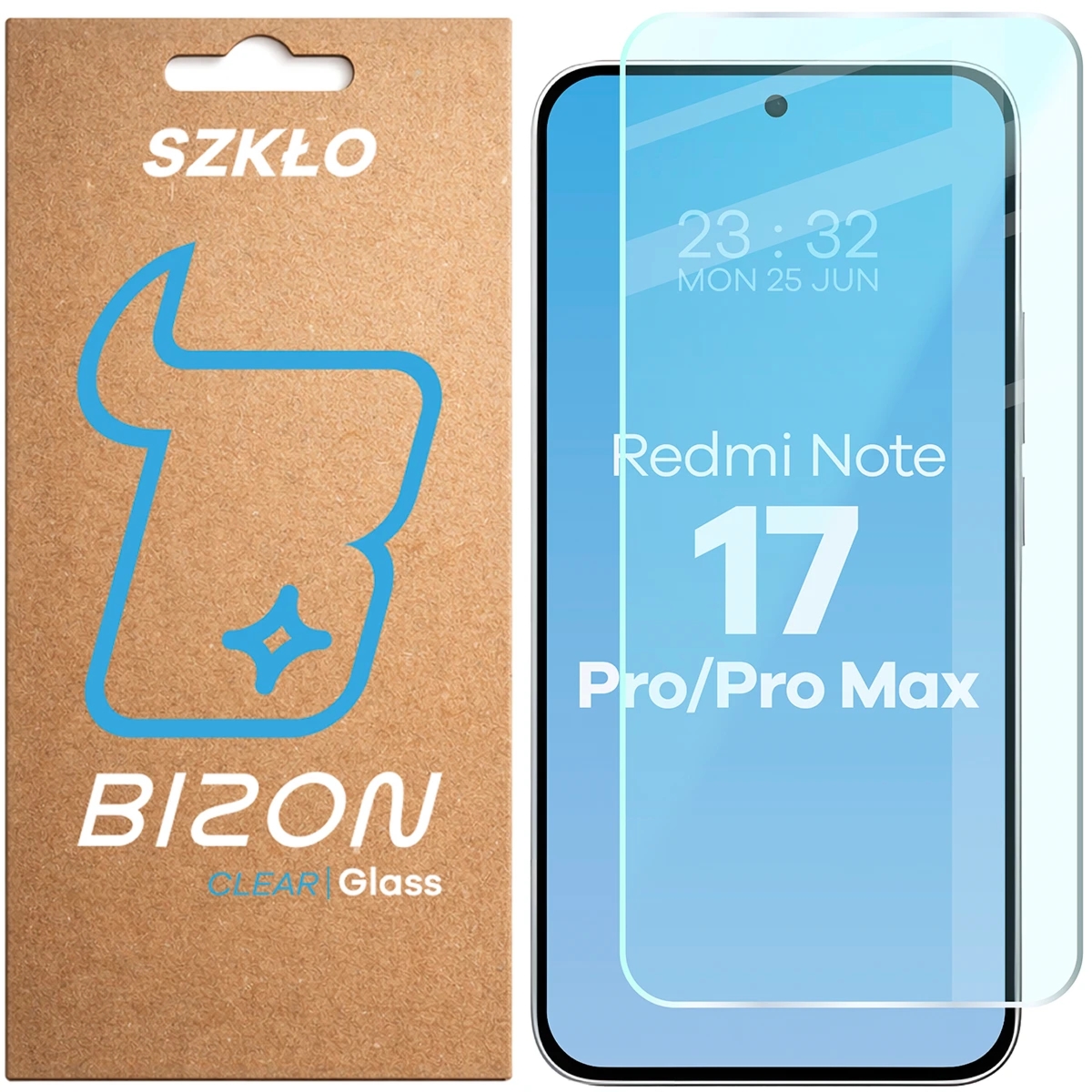 Szkło hartowane Bizon Glass Clear do Xiaomi Redmi Note 17 Pro 5G / Pro Max 5G