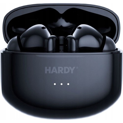 Image of Bezprzewodowe słuchawki dokanałowe 3mk HARDY LifePods Pro Bluetooth, czarne