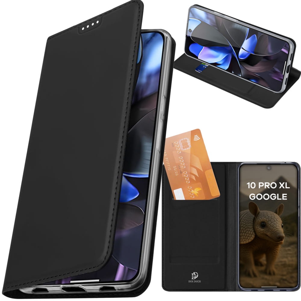 Etui z klapką Dux Ducis Skin Pro do Google Pixel 10 Pro XL, czarne