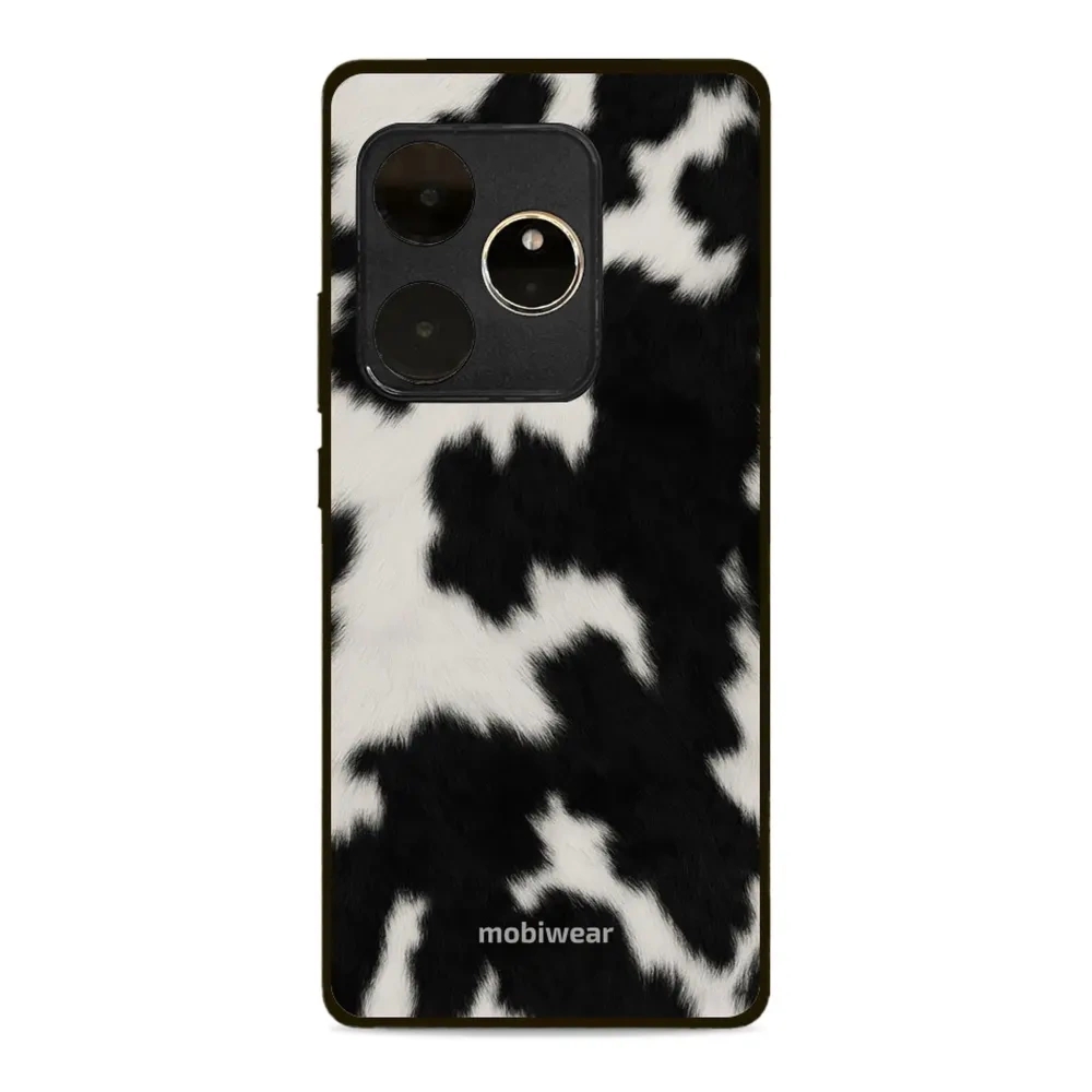 Etui ochronne do Realme GT 6, Mobiwear Glossy Case, krowie futerko