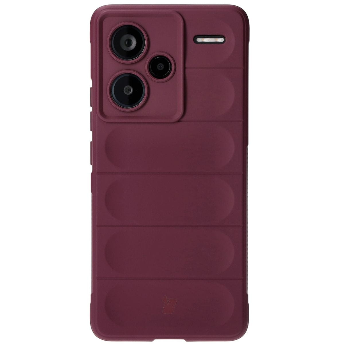 Image of Pancerne etui Bizon Case Tur do Xiaomi Redmi Note 13 Pro+ 5G, burgundowe