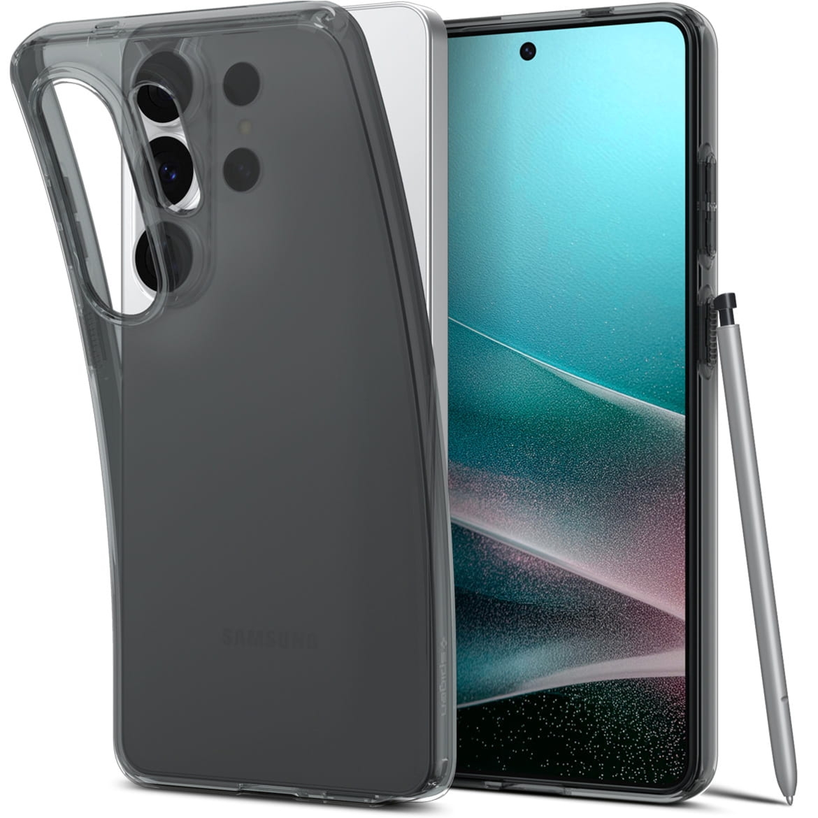 Etui Spigen Liquid Crystal do Galaxy S26 Ultra, przydymione