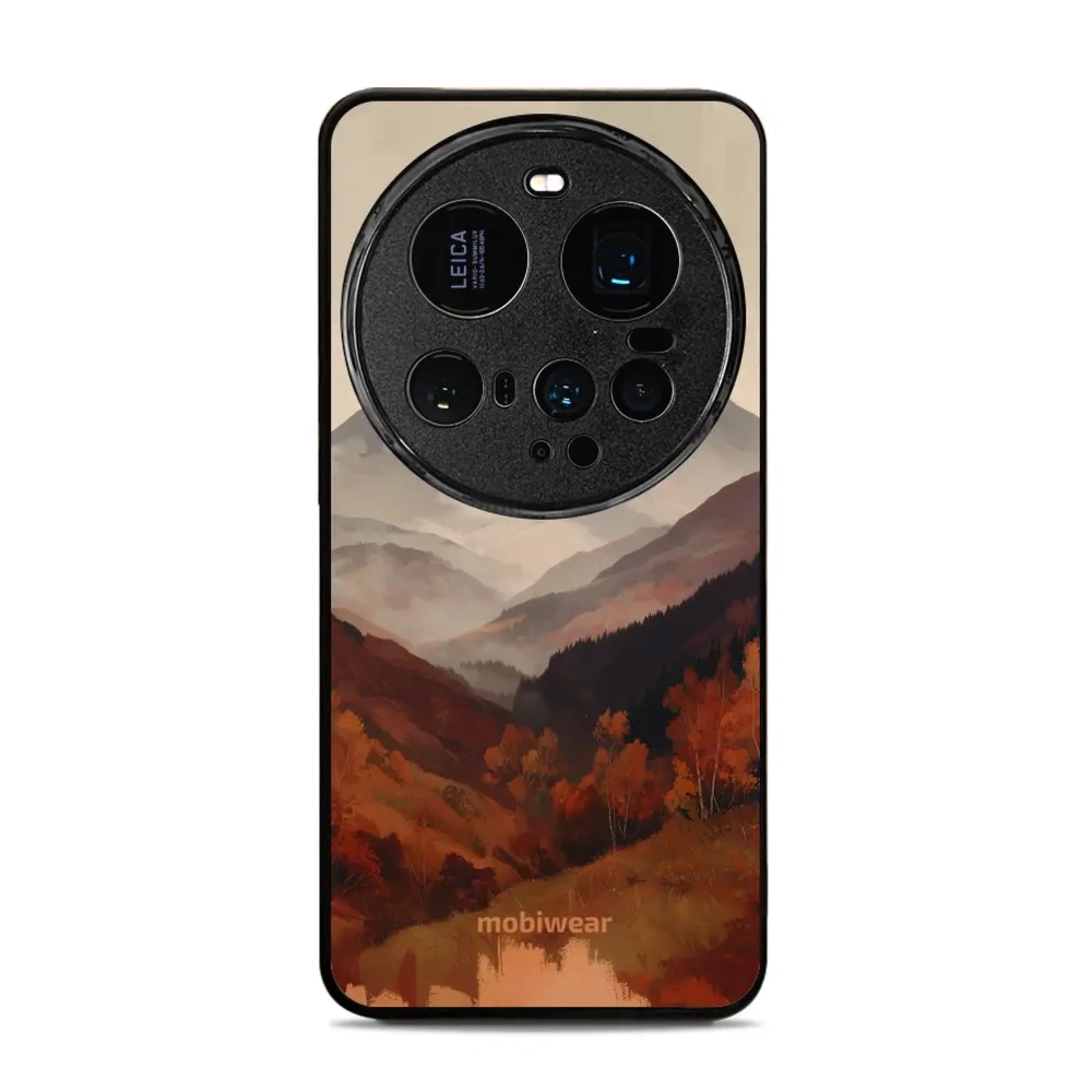 Etui ochronne do Xiaomi 15 Ultra, Mobiwear Glossy Case, mglista dolina w górach