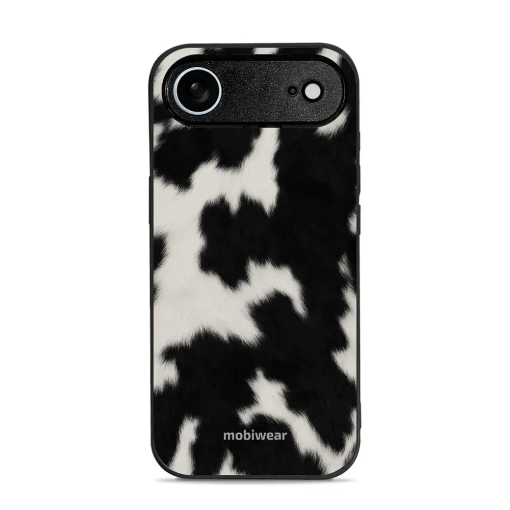 Etui ochronne do iPhone Air, Mobiwear Glossy Case, krowie futerko