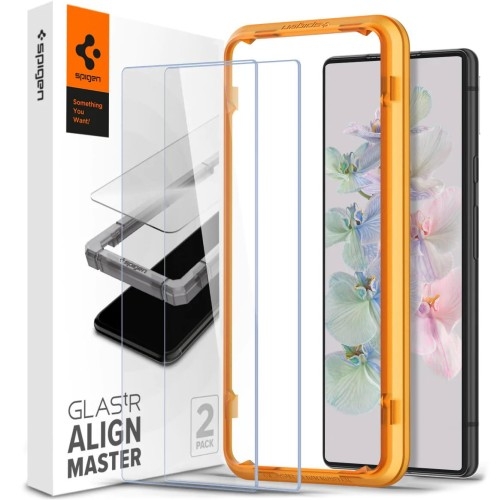 Image of Szkło do etui Spigen Glas.tR Slim AM 2-Pack do Pixel 7