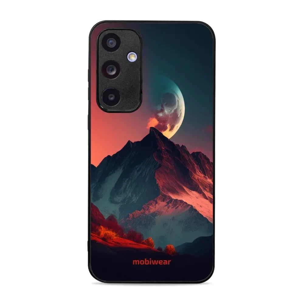 Etui ochronne do Galaxy A55 5G, Mobiwear Glossy Case, górski zmierzch
