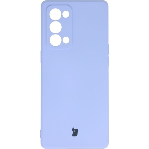 Image of Etui Bizon Case Silicone do Oppo Reno 6 Pro, fioletowe