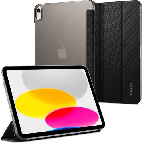Image of Etui Spigen Liquid Air Folio do iPad 10 10.9 2022, czarne