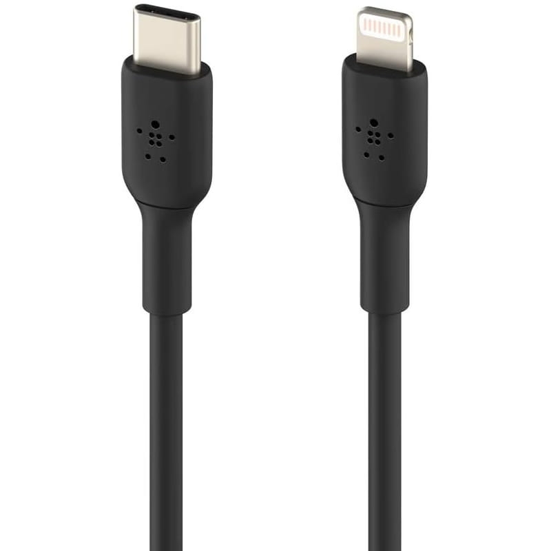 Image of Kabel Belkin Boost Charge PVC MFi USB-C do Lightning 2m, czarny