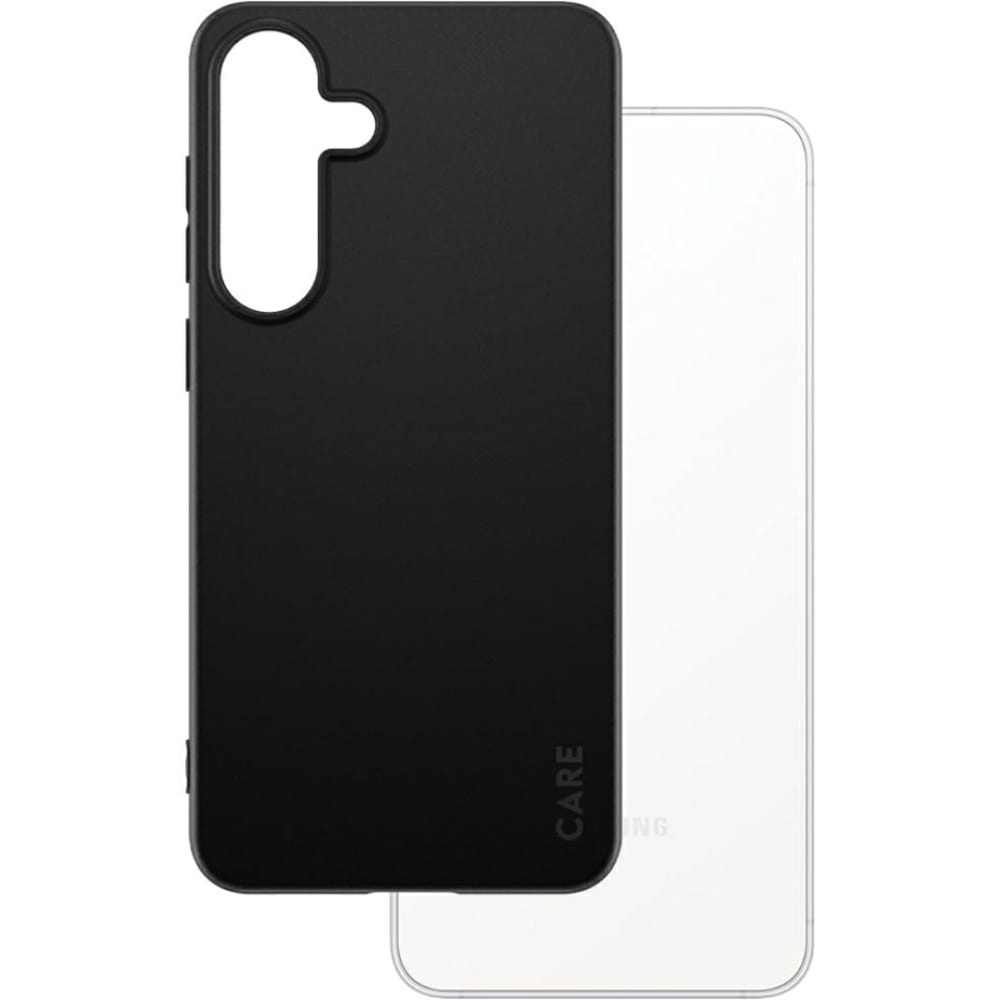 Etui CARE by PanzerGlass Fashion do Galaxy S25 FE, czarne