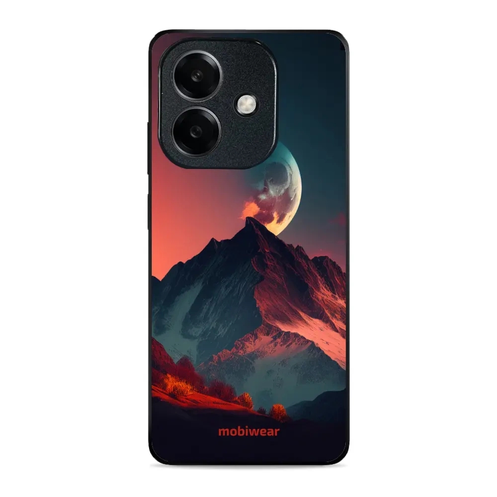 Etui ochronne do Oppo A40M, Mobiwear Glossy Case, górski zmierzch