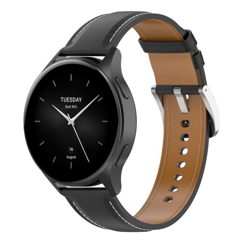 Image of Pasek Bizon Strap Watch Casual 22 mm do Xiaomi Watch 2/Watch S3 47 mm, czarny