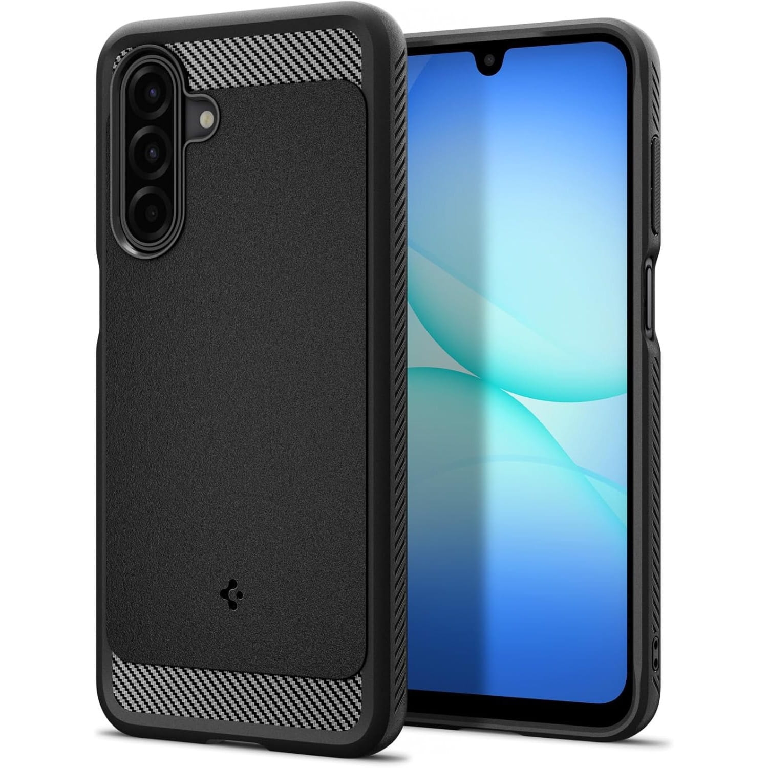 Etui Spigen Rugged Armor do Galaxy A17 5G / 4G, czarne