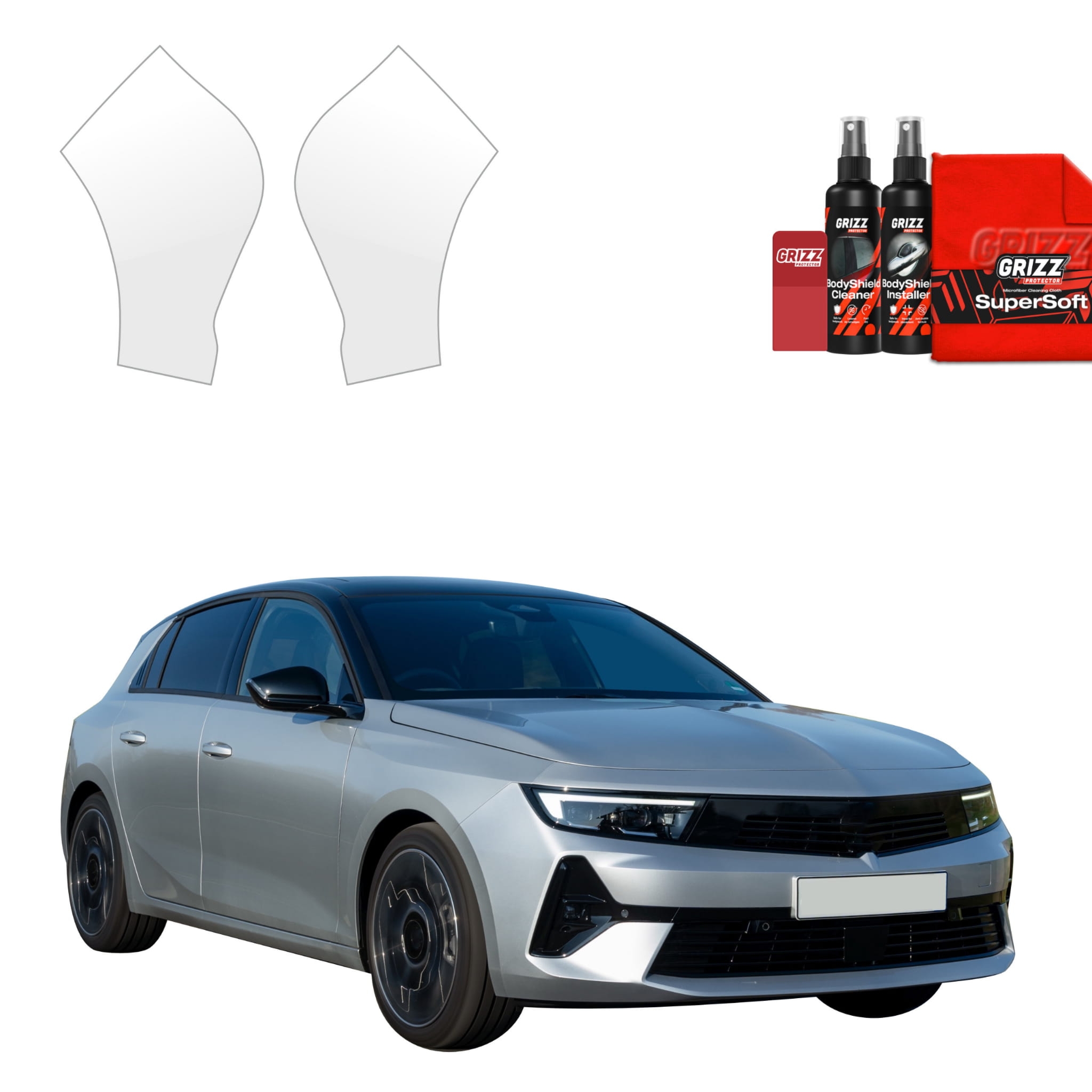 2w1 Folia ochronna na zderzak Grizz Protector do Opel Astra (2021-2024)