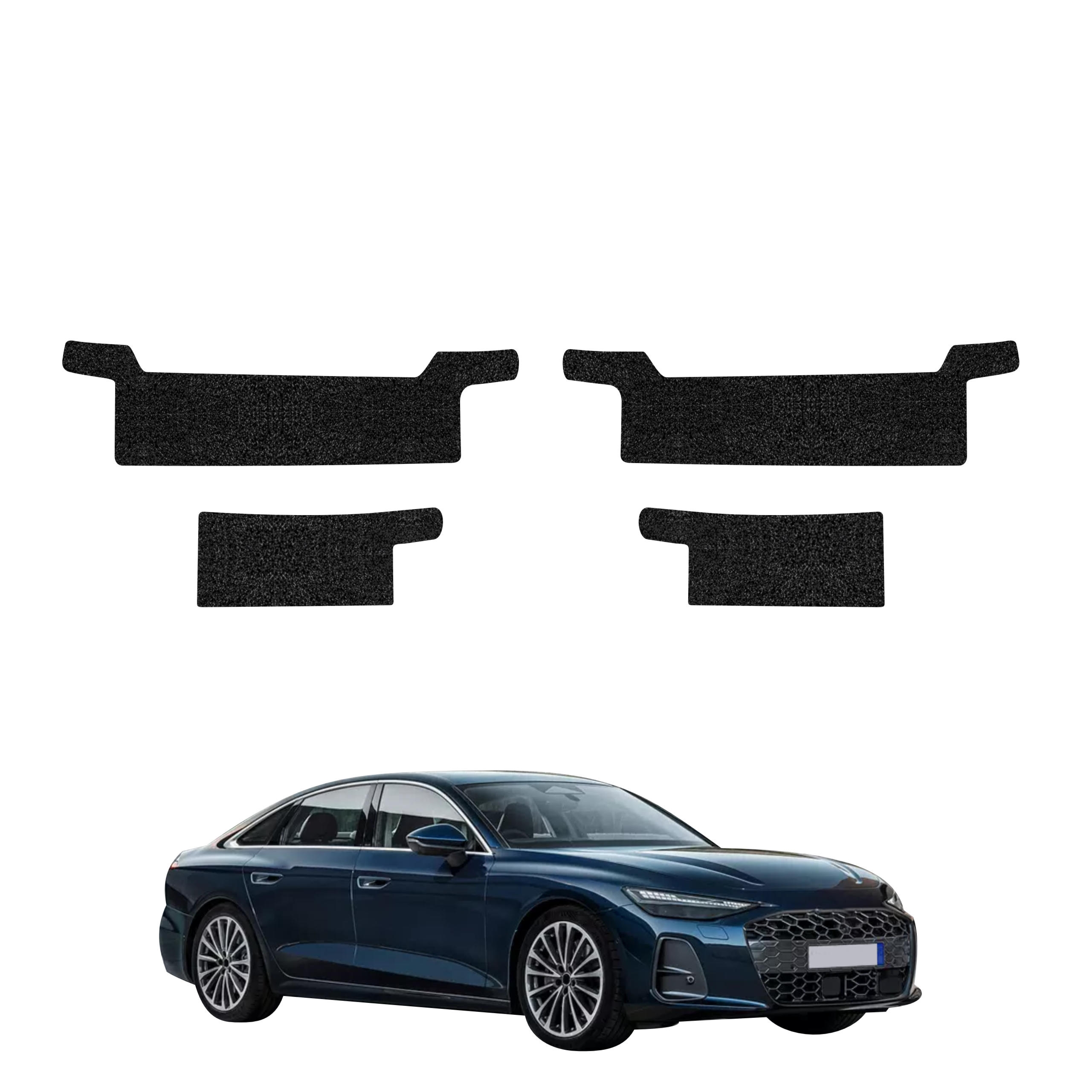 4w1 Czarna powłoka techniczna Grizz Protector na progi Audi A6 C9 Limousine (2025-2026)