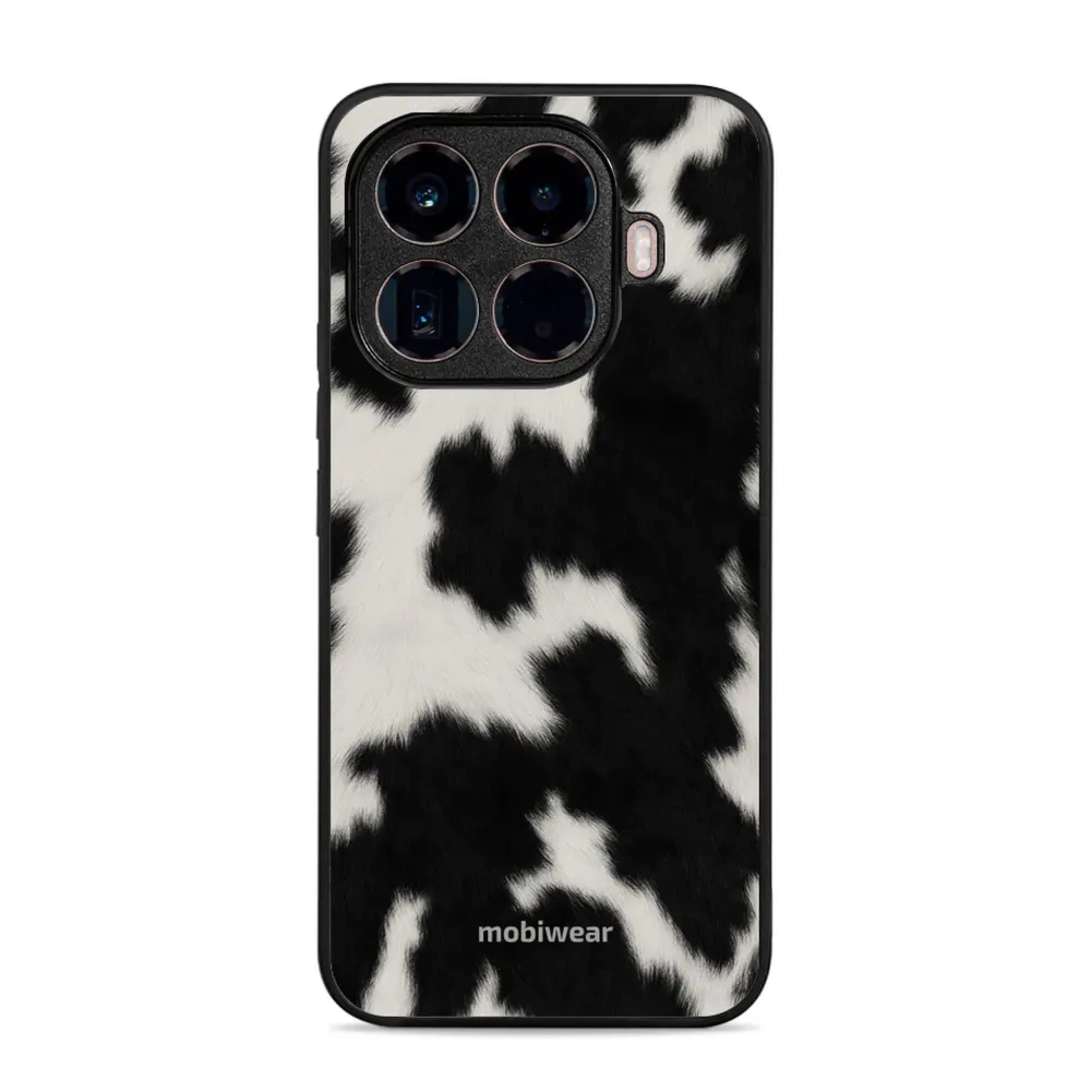 Etui ochronne do Xiaomi 15T Pro, Mobiwear Glossy Case, krowie futerko