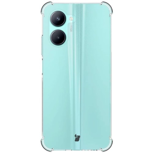 Image of Etui + 2x szkło Bizon Case Clear Pack do Realme C33, przezroczyste