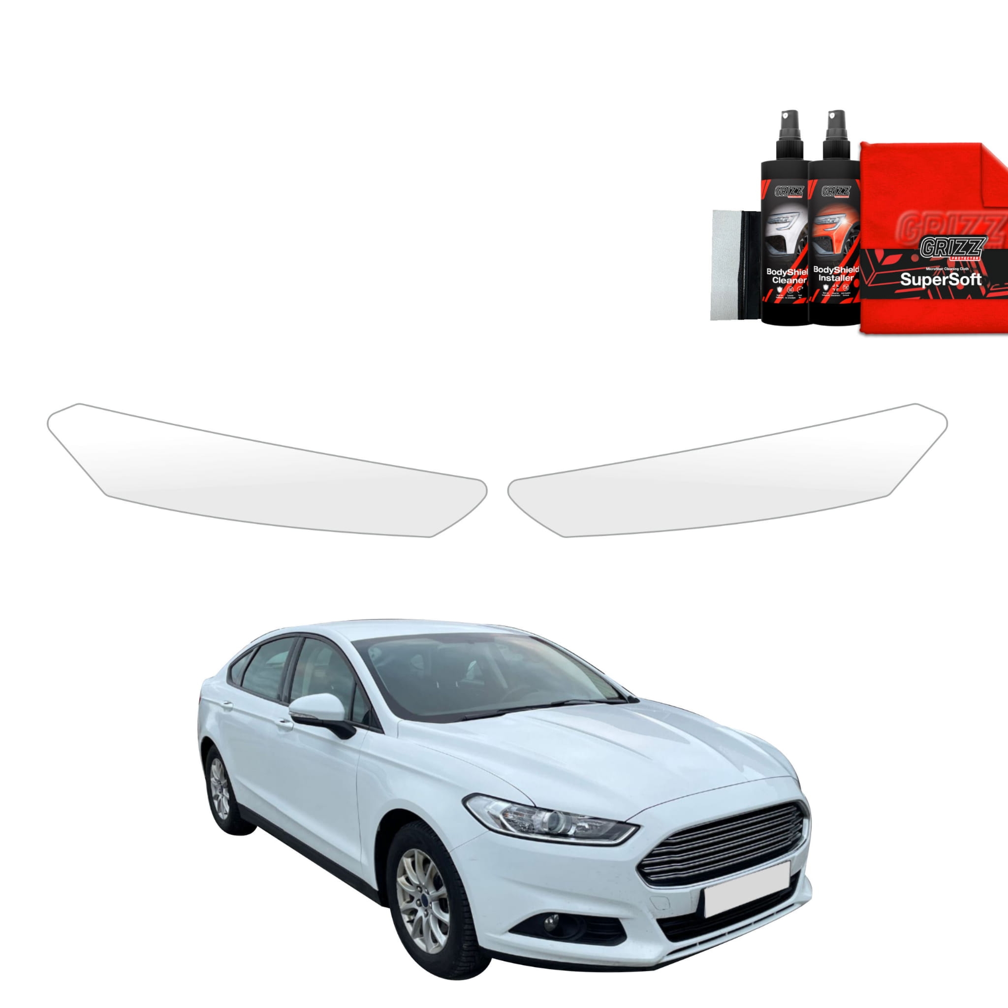 2w1 Folia ochronna na lampy Grizz Protector do Ford Mondeo Mk5 Sedan (2014-2019)