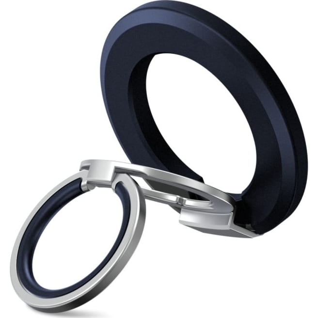 Magnetyczny uchwyt na telefon / na palec / stojak Tech Protect MagSafe Phone Ring, granatowy