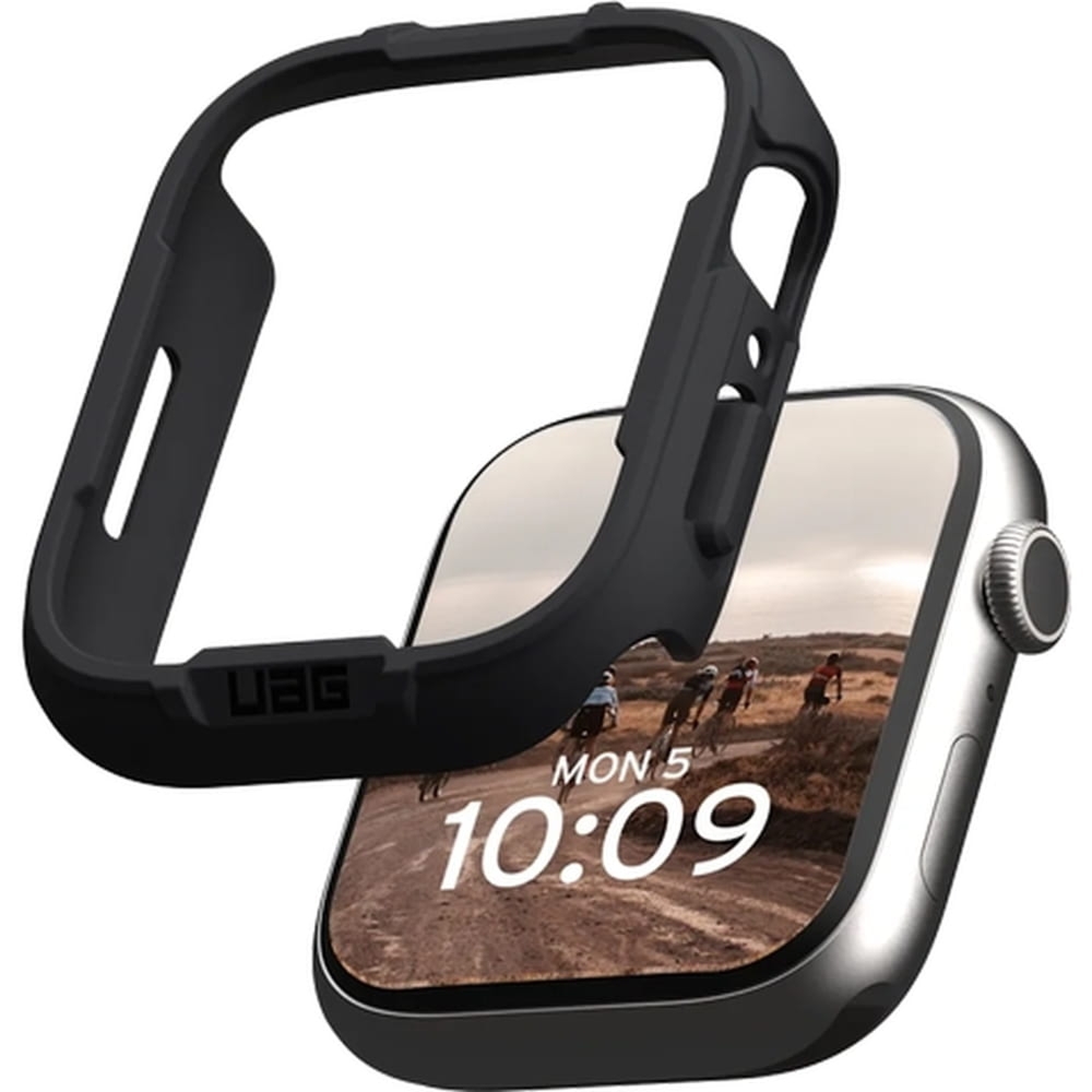 Etui pancerne Urban Armor Gear Scout do Apple Watch 7 / 8 / 9 45mm, czarne