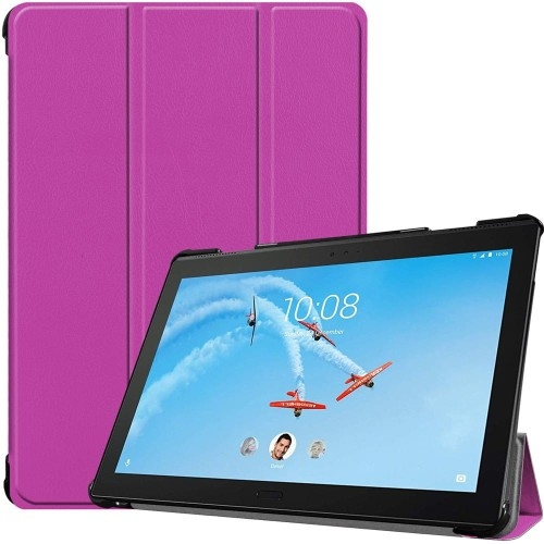 Image of Etui Bizon Case Tab Croc do Lenovo Yoga Smart Tab 10.1 / Lenovo Yoga Tab 5, fuksja
