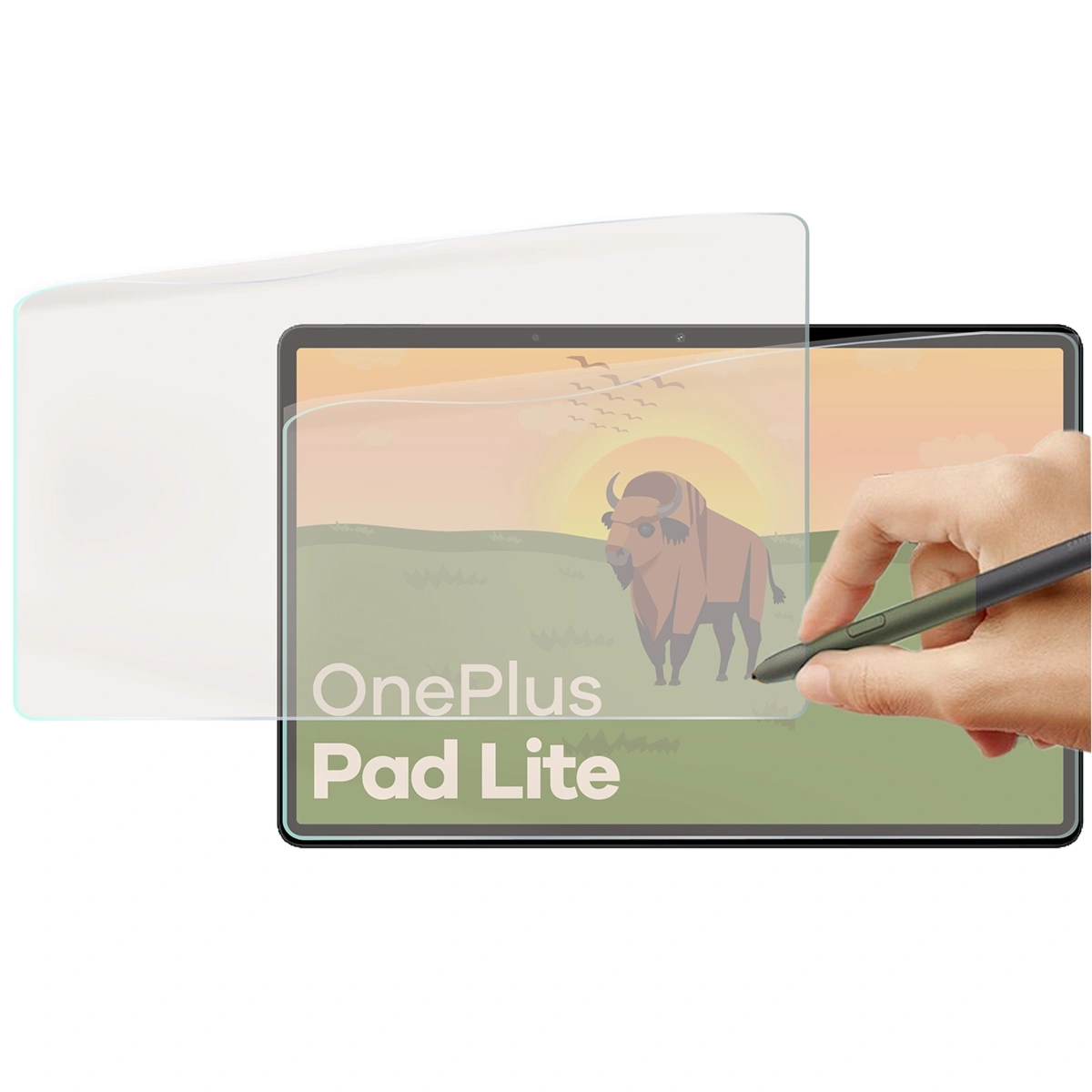 Folia matowa Bizon Tab Film Sun Duo do OnePlus Pad Lite, 2 sztuki