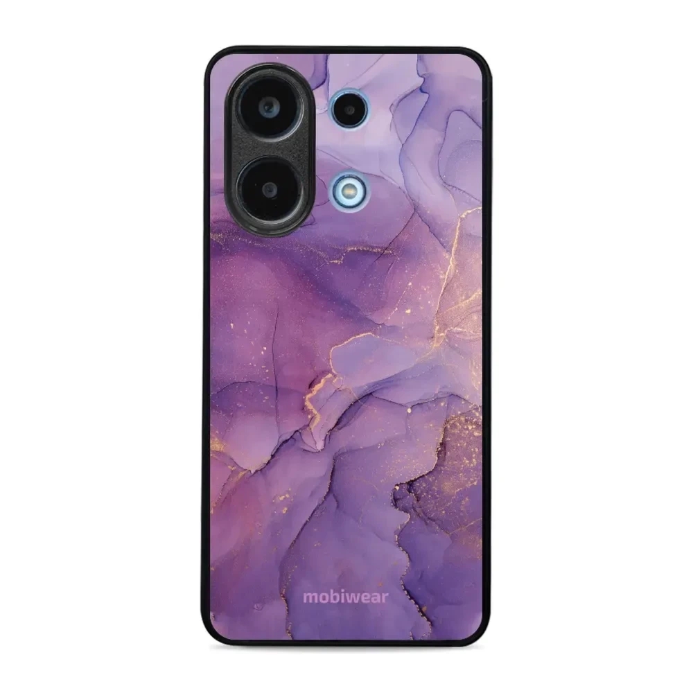 Etui ochronne do Xiaomi Redmi Note 13 4G, Mobiwear Glossy Case, fioletowe