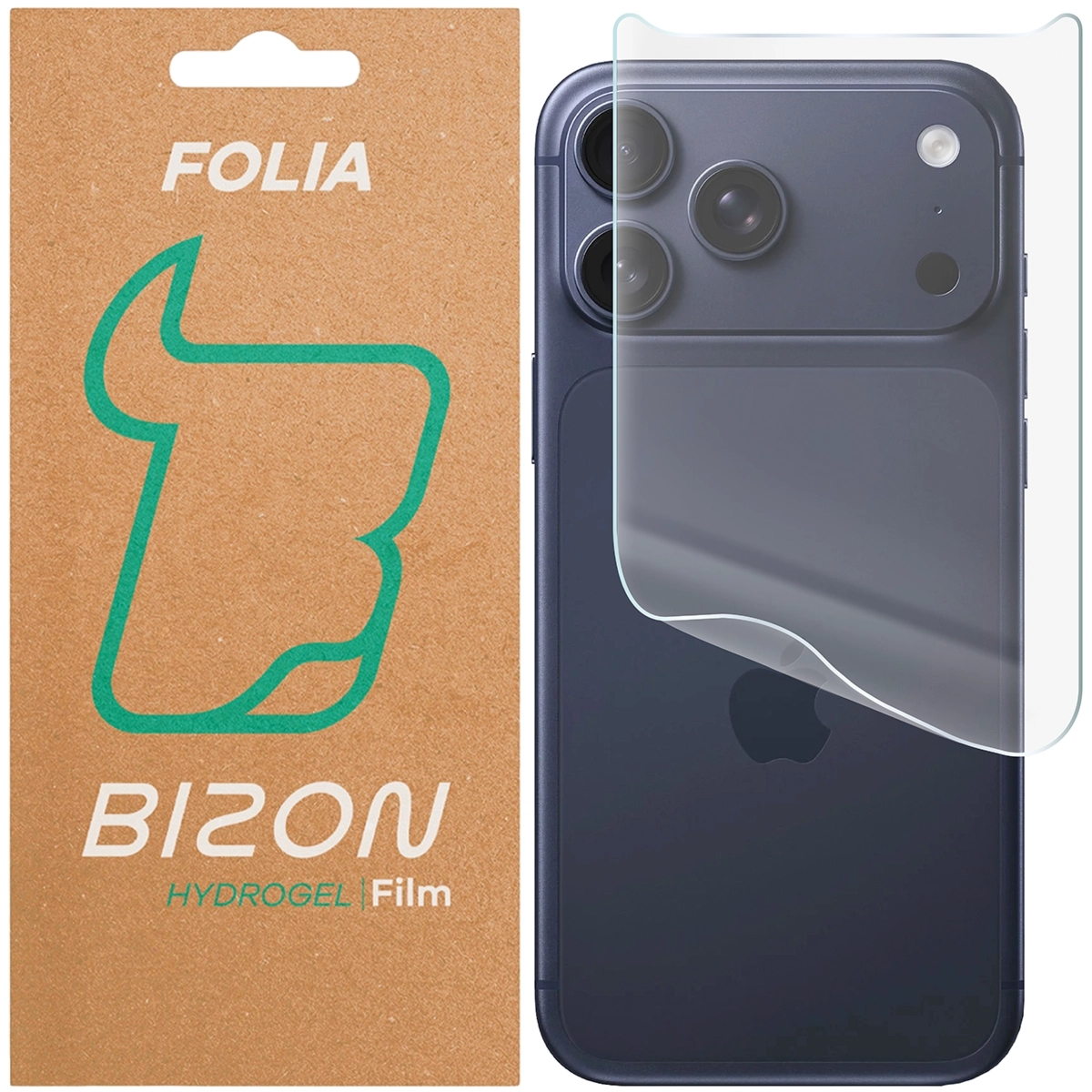 Folia hydrożelowa na tył Bizon Film Hydrogel Back do iPhone 17 Pro Max, 1 sztuka