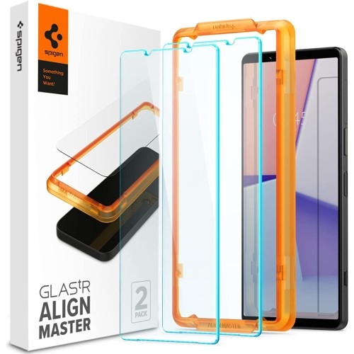 Image of Szkło do etui Spigen Glas.tR Slim AM 2-Pack do Xperia 1 V