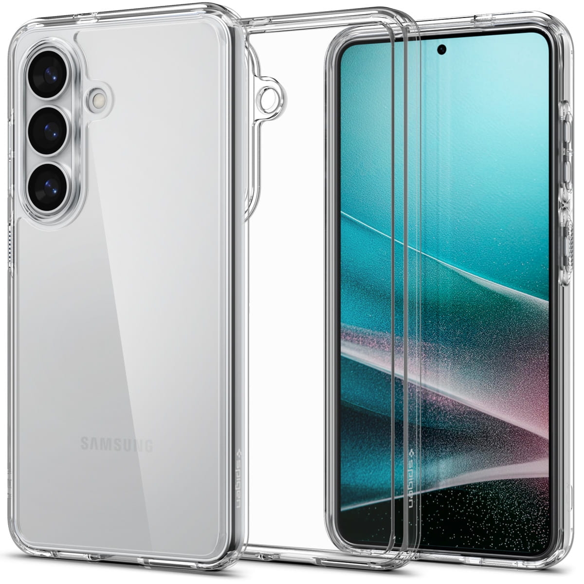 Etui Spigen Ultra Hybrid do Galaxy S26 Plus, przezroczyste