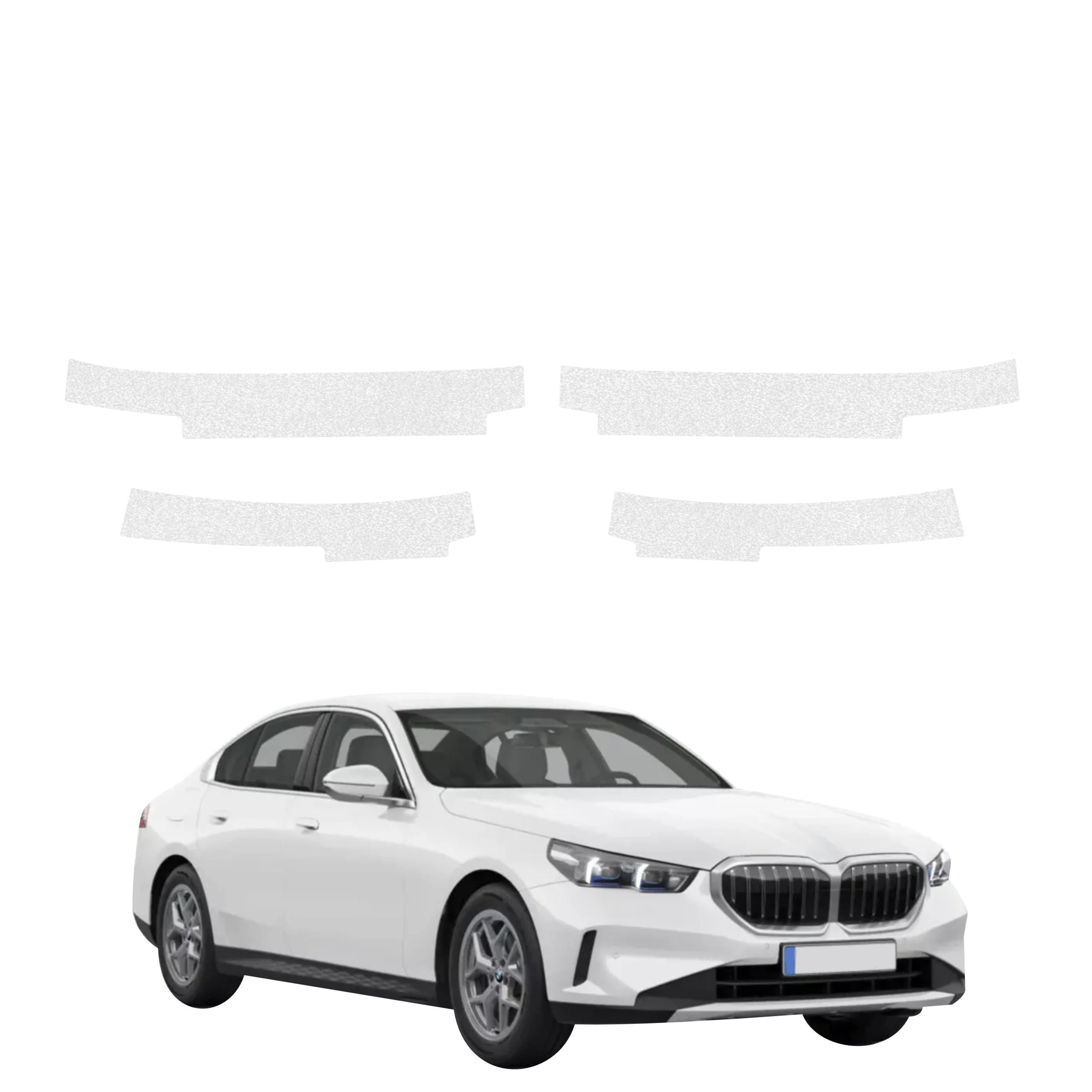 4w1 Bezbarwna powłoka techniczna Grizz Protector na progi BMW 5 Sedan G60 520i (2024-2026)