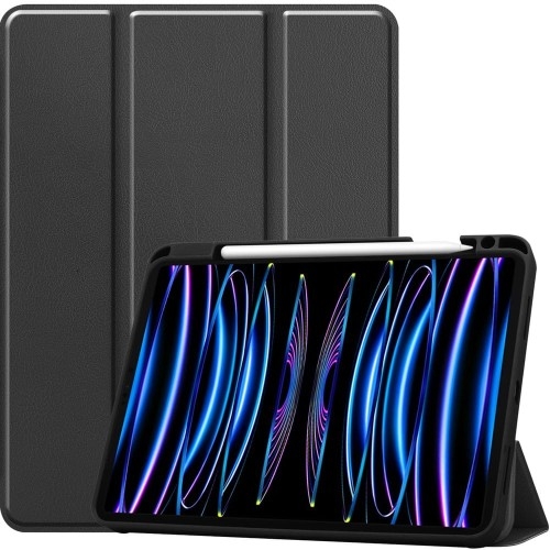 Image of Etui Bizon Case Tab Lizard do Apple iPad Pro 11 2022/2021/2020/2018, czarne