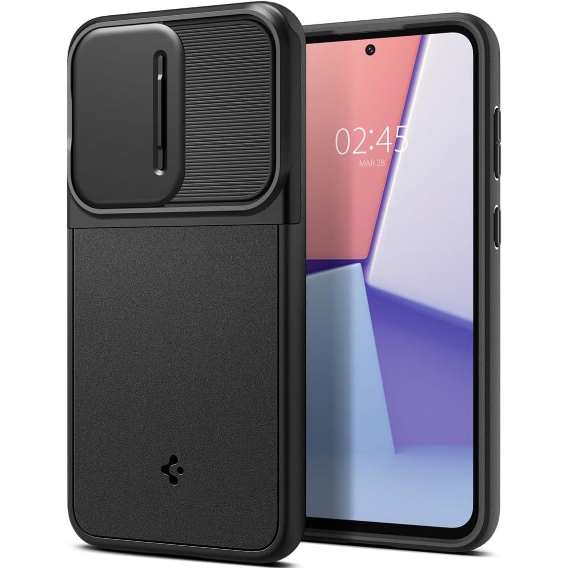 OUTLET: Etui Spigen Optik Armor do Galaxy S23 FE, czarne