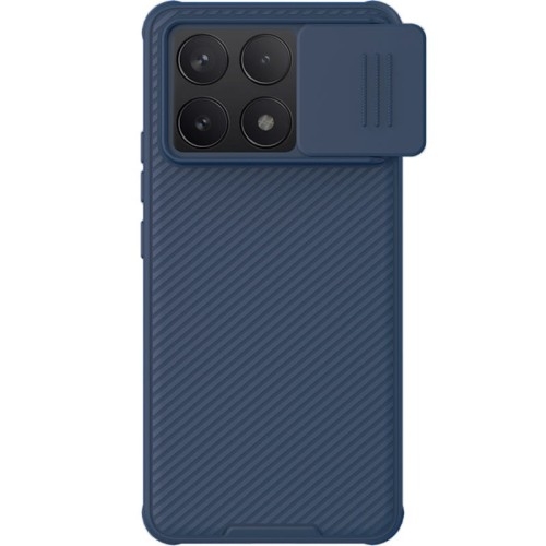 Image of Etui Nillkin CamShield Pro do Xiaomi Poco F6 Pro / Redmi K70 / K70 Pro, granatowe