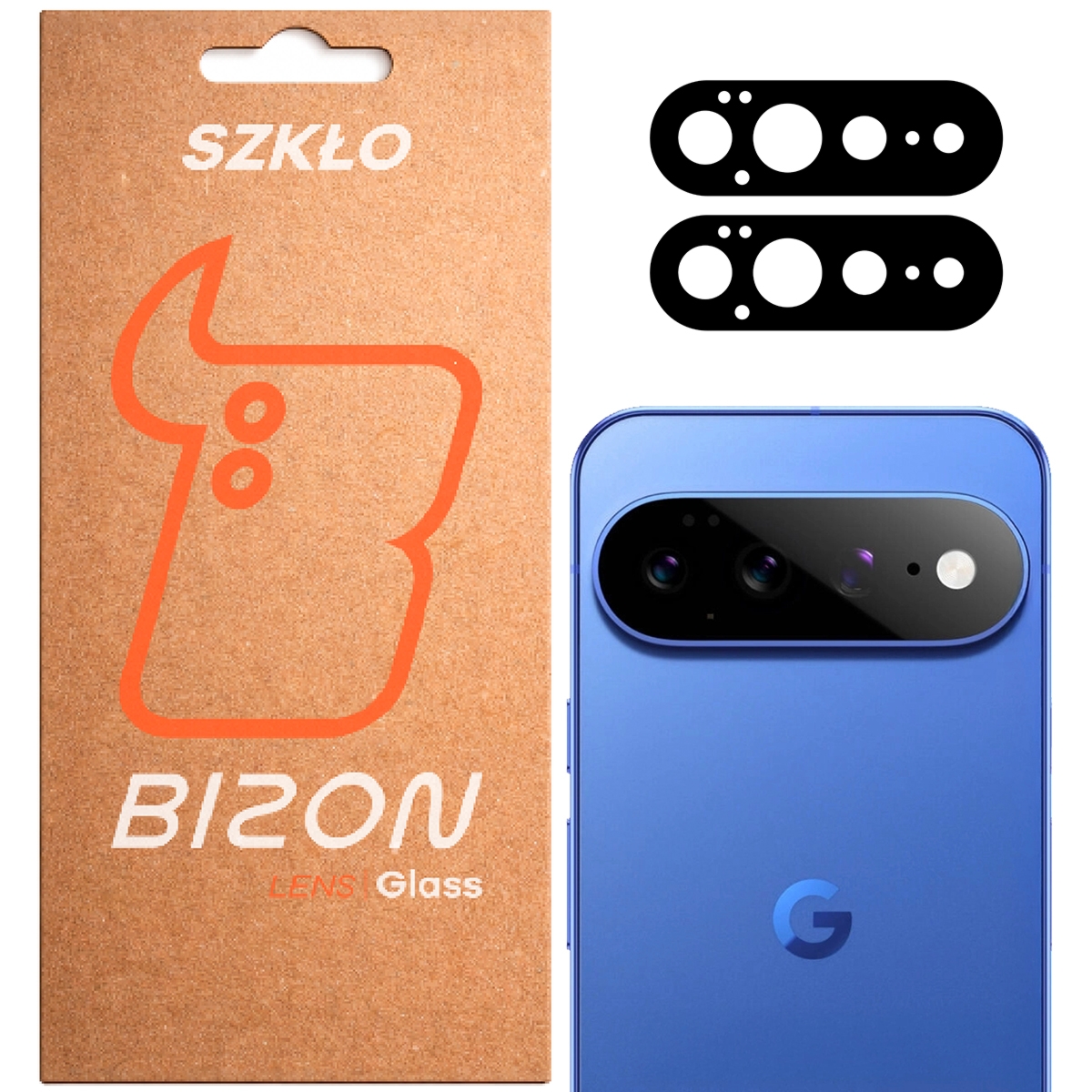 Szkło na aparat Bizon Glass Lens do Google Pixel 11 Pro XL, 2 sztuki