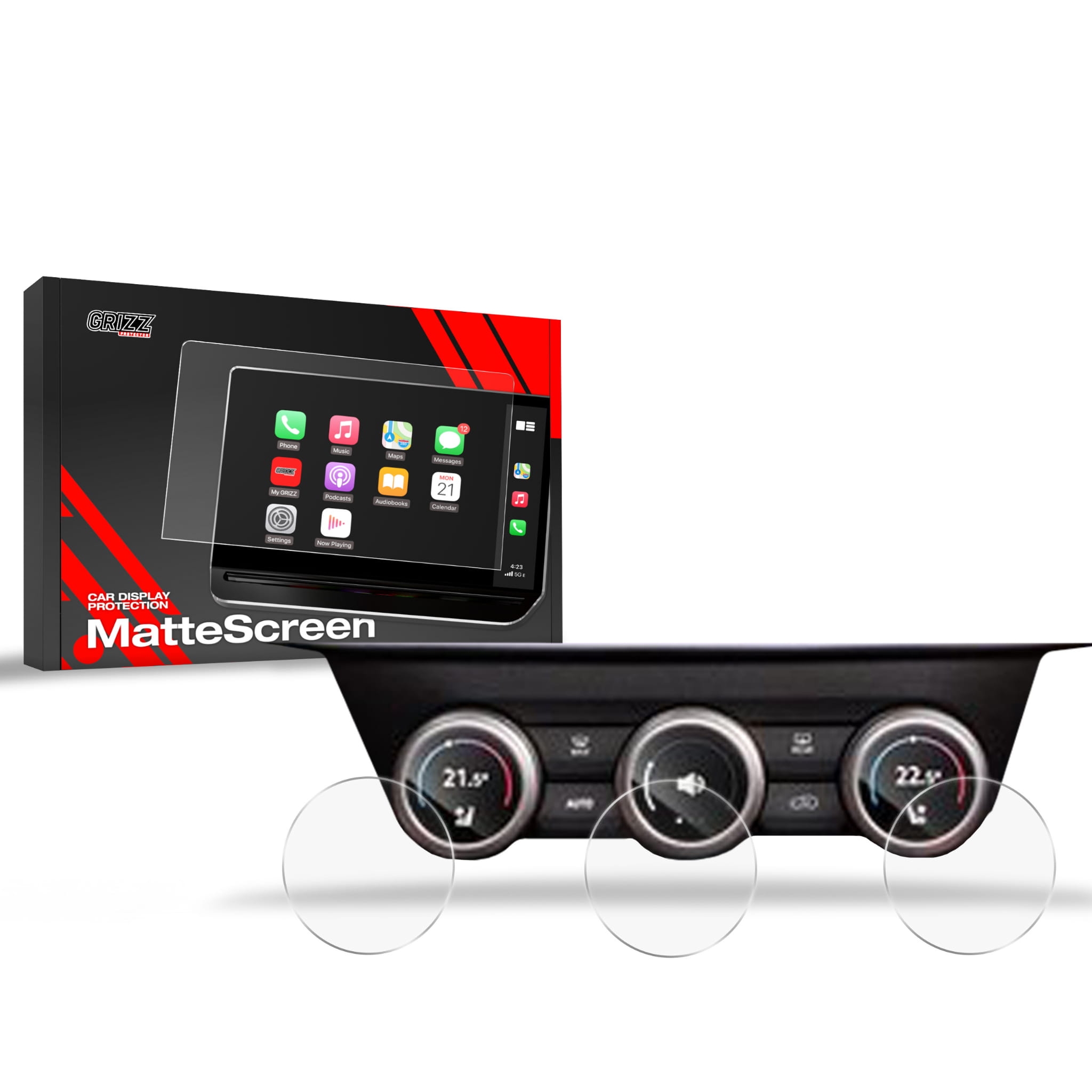 Image of Folia matowa 3w1 Grizz Protector do Skoda Kodiaq 2 (2024)