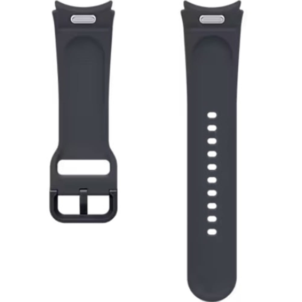 Pasek Samsung Sport Band One Click S/M do Galaxy Watch 7/FE/6/6 Classic/5 Pro/5/4/4 Classic, grafitowy