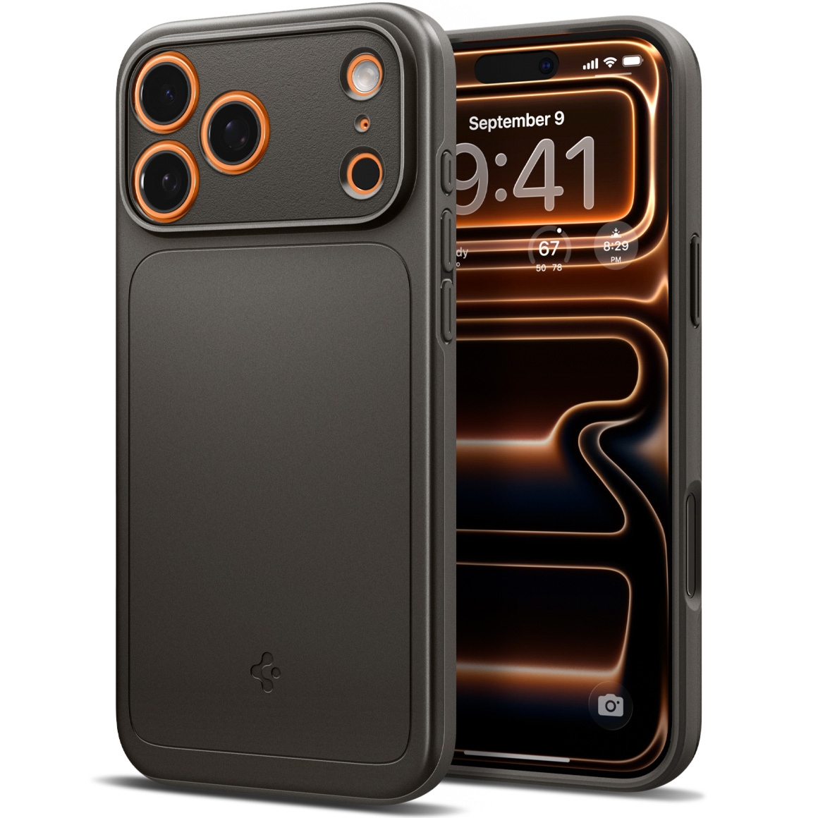 Etui Spigen Thin Fit Mag do MagSafe do iPhone 18 Pro Max, szare