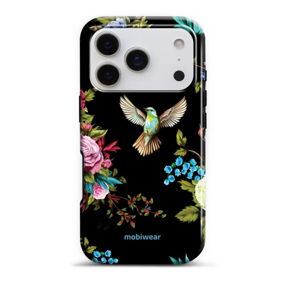 Etui ochronne do iPhone 17 Pro, Mobiwear Elite Pro, nocny koliber