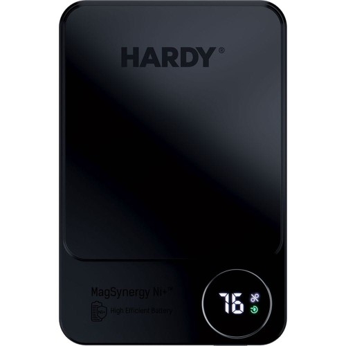 Image of Powerbank 3mk Hardy MagSynergy Ni+ z MagSafe, 1x USB-C, 1x Lightning, 10000mAh 15W, czarny