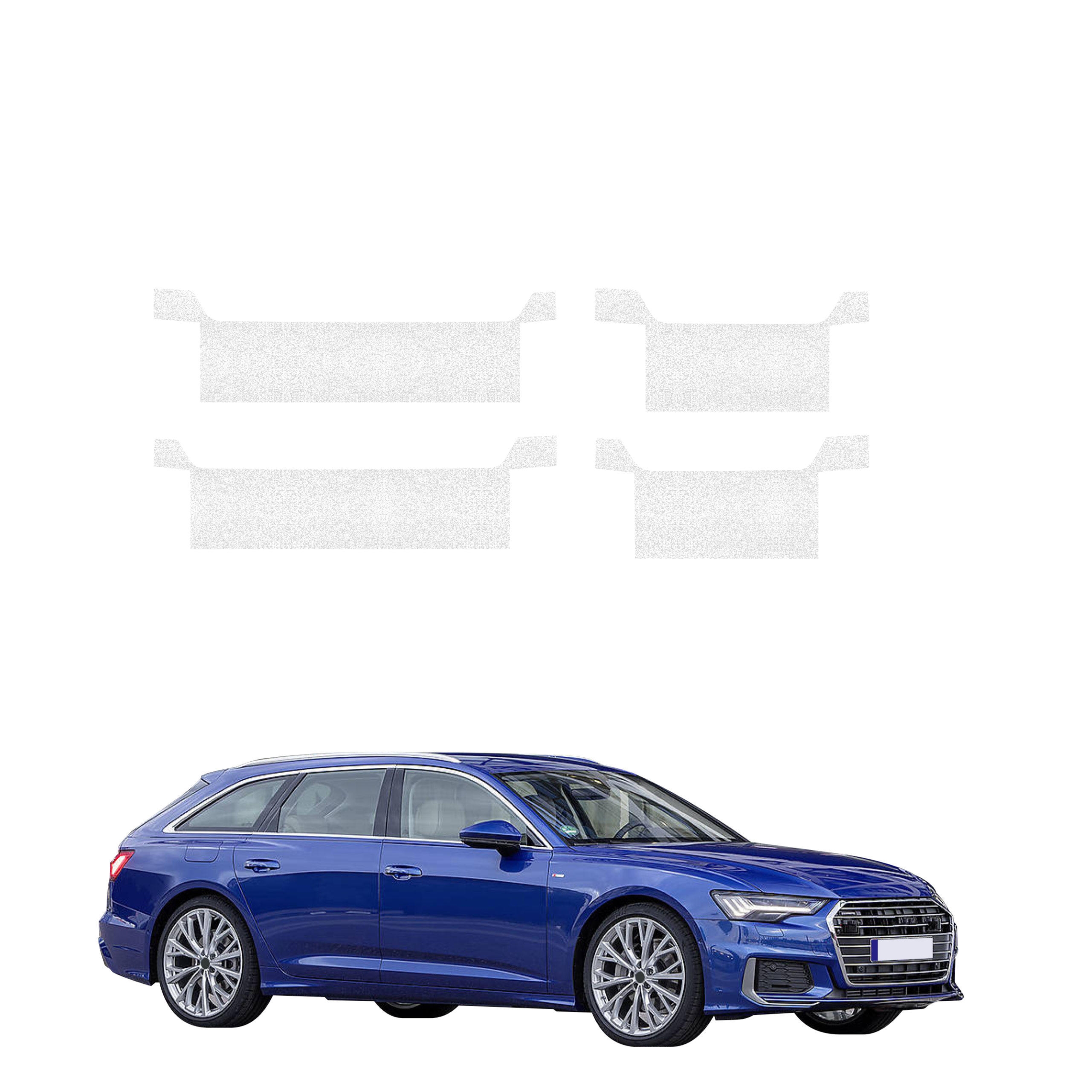4w1 Biała powłoka techniczna Grizz Protector na progi Audi A6 C8 Kombi (2018-2023)